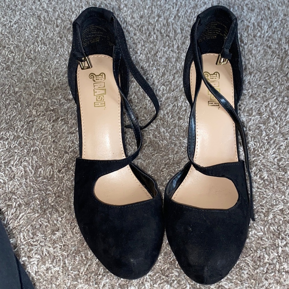 Black heels